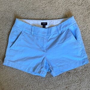 J. Crew Light Blue 3in Women's Chino Bermuda Shorts
